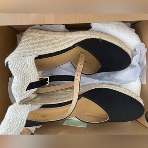 J Crew NIB Espadrilles. Ankle Strap. Size 8.